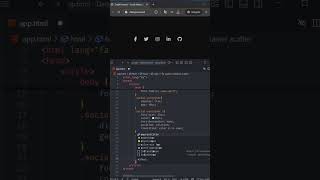 🔥 Stylish Social Media Icons with Hover Effect | HTML & CSS Tutorial
