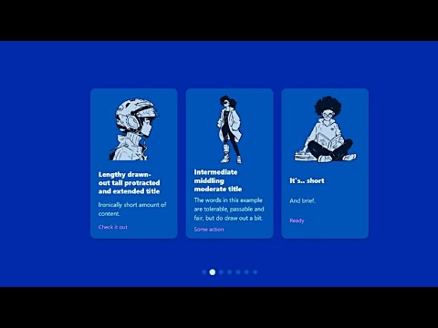 Card Slider Dynamic Use HTML CSS