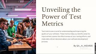 The Power of Test Metrics: How Data-Driven Insights Are Like the GPS for Your Software Journey