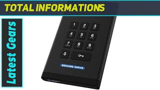 SecureData 2TB SecureDrive KP FIPS 140-2 Hard Drive: The Ultimate Portable Data Protection