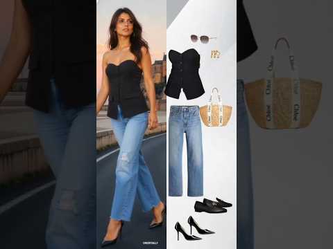 what to wear on weekend brunch and cocktail parties? olive & black color combinations #shortsvideo