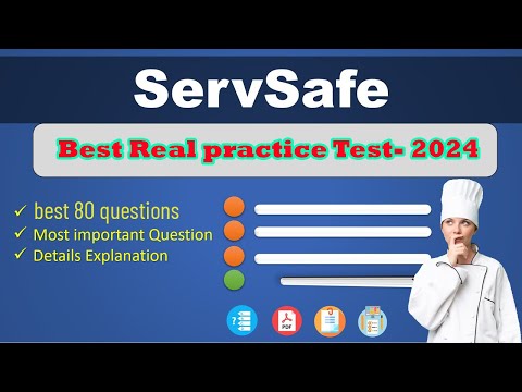 2024 ServSafe Manager Practice Test Best  80 Questions  #1