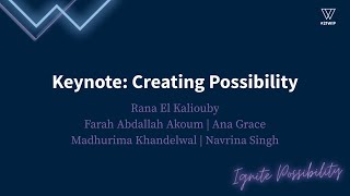Keynote: Creating Possibility | Women In Product Conference 2021
