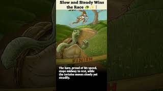 Slow and Steady Wins the Race 🐢✨ | Motivational Story | #shorts #motivation