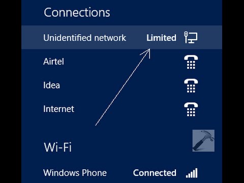 How to fix Limited Wi Fi connection on Windows 8 Step by Step