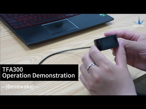Benewake LiDAR TFA300 Operation Demonstration