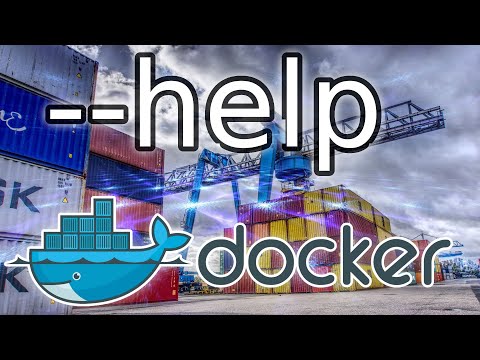 Docker Built-In Help System in a Terminal