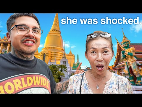 Surprising a Local Thai Girl with the Most Magical Day Ever! 🐘❤️