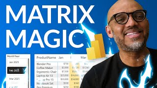 Power BI Matrix Magic | Create Interactive Filters That Actually Work