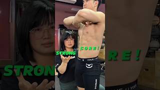 Strong Core! # #weightliftingtraining #squat #corestrength