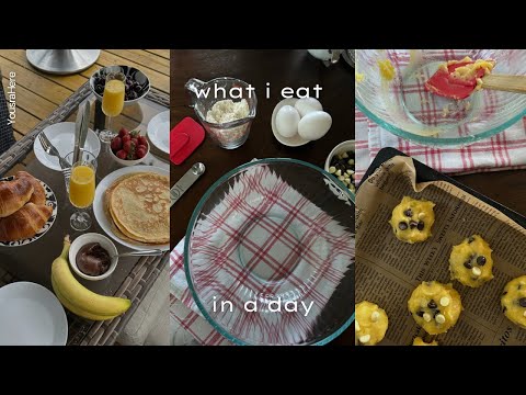 what i eat in a day🍪: crepes, lamb tagine, baking coconut cookies + a cozy spa day 🍽️ food diaries