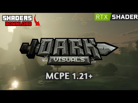 Best 'RTX' Dark Shaders For Minecraft PE 1.21 🔥| Shadow Visuals Deferred Shader Pack For MCPE