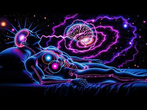 432Hz + 528Hz + 741Hz | The DEEPEST Healing Sleep: Whole Body Regeneration, Relieve Stress