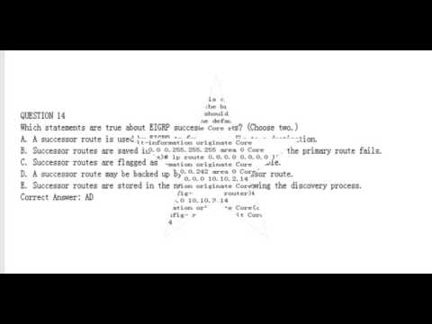 Most Accurate Cisco 200-101 PDF Sale