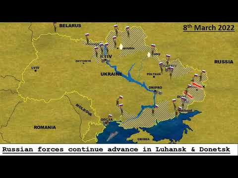 Russia-Ukraine war - Key Events (Day 13) (08/03/22)