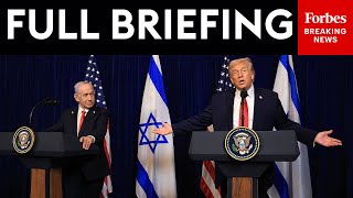 FULL BRIEFING: Trump And Netanyahu Take Questions From Reporters At Mar-A-Lago