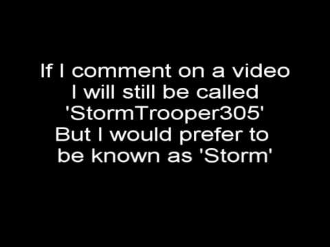 YOUTUBE NAME UPDATE!