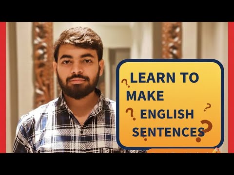 English Grammar Basics | Structure of English Sentences for Beginners