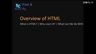 What is HTML? | Why Learn HTML? | Complete HTML Overview for Beginners 