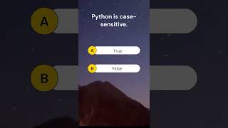 python quiz: beat AI#PythonQuiz #TrueOrFalse #PythonKnowledge