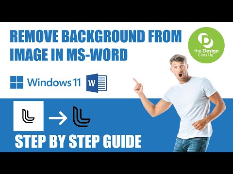 How to remove a background from an Image in Word - 2025