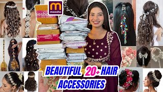 Meesho hair accessories haul under Rs.264 II Meesho Hair accessories how to use