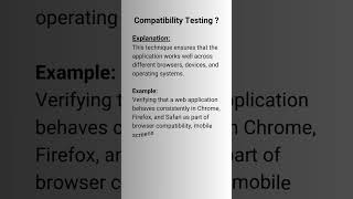 Compatibility Testing ? #manualtesting #CompatibilityTesting #testengineer #Interviewguide-sdet