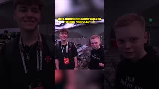Moneymaker sings POPULAR with Clix IRL