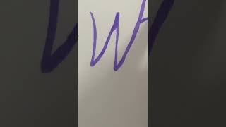 Calligraphy for letter W#calligraphyfamily #calligraphyfonts #calligraphicalphabets 🌞💖