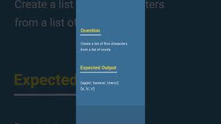 Python Interview Questions  List Comprehension Video 14 : #tjpython #python #tutorjoes