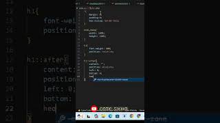 Create Hover Underline Animation in HTML | CSS Hover Effect | Code Sikho