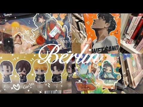 Travel vlog Berlin part 2 ✈️ | Manga, anime, shopping 🛍️