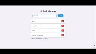 Task-Manager Project ( Internet Based Programming )