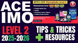 SOF Level 2 2025 2026 Olympiad for IMO NSO IEO Tips Tricks Resources and all info to ace your exams