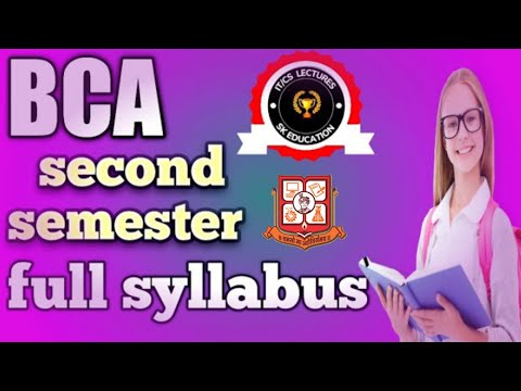 BCA semester 2 full details syllabus in gujarati