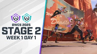 [DROPS] OWCS 2025 | EMEA & NA | Stage 2 Week 1 Day 1