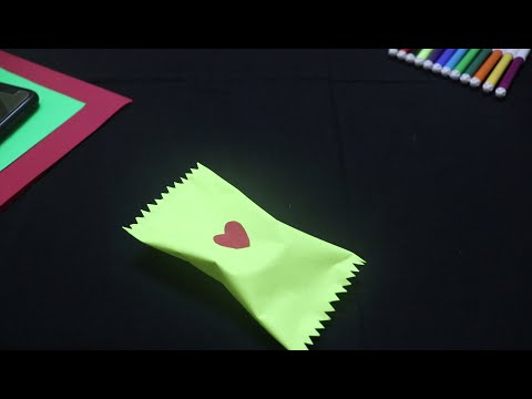 மிட்டாய் பரிசு பெட்டி உருவாக்கும் முறை | How to Make Candy Gift Boxes in Tamil |Paper Craft| DIY
