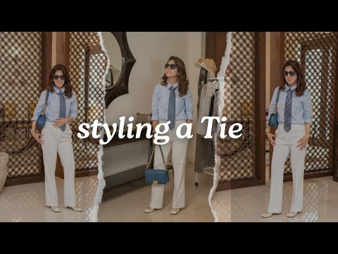 Styling a Tie | Elevate your style | Wearing Vs. Styling | Styling is Fun | Wearing a Tie