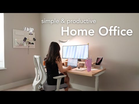 My *Realistic* & Cozy WFH Desk Tour | Work & Life in Seattle as a Software Engineer