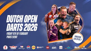 Dutch Open Darts 2026 - Day 1