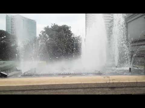Water show at iskon temple Bangalore