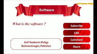 Software, who coined the word software, what is a software, define software