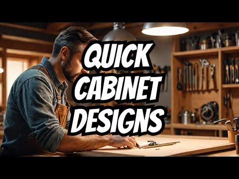Master The Art Of Creating Custom Wooden Cabinets Designs With Lightning Speed!