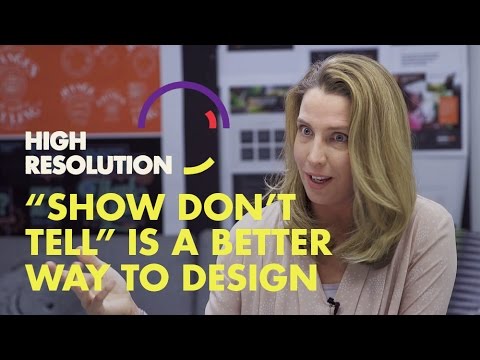 #3, PREVIEW 2 – "Show don't tell" is a better way to design