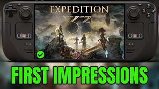 Clair Obscure Expedition 33 on Steam Deck now VERIFIED - Playable Enough?