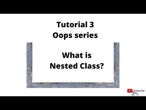 Nested class in Oops || #programming  #programmingproject  #oops  #cplusplusprogramming