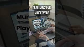 Top 3 Easy AI Tools for Voiceover #shorts #techshorts #trendingshorts #voiceoverai