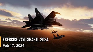 IAF Exercise Vayu Shakti, Feb 17, 2024 | Are We Ready ? | DCS