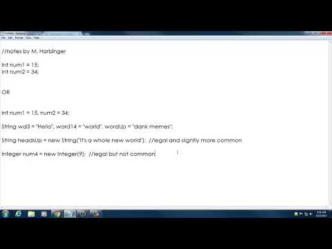 Errors and Variables