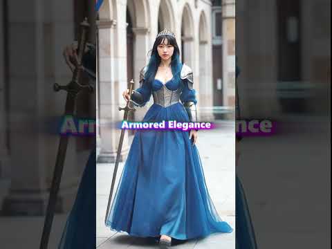 Today I challenged the fusion of armor and dress!